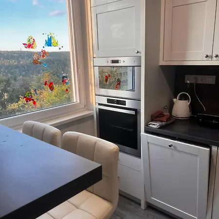 Big In Quiet Location Close To The Center -ideal For Families With Kids 公寓 布拉格